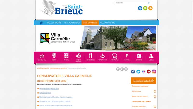 Conservatorie De St Brieue France